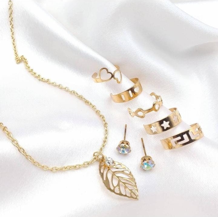 Fashion Golden Jewelry Set