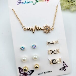 Golden Windmill Jewelry Set
