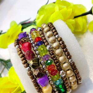 Chocolate Beads Bracelet