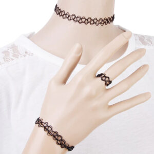 Tattoo Choker Stretch Necklace