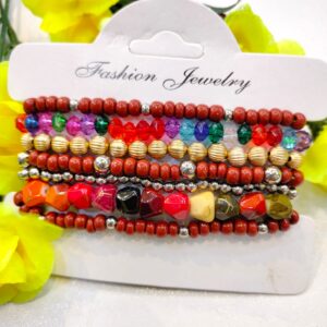 Red Beads Bracelet