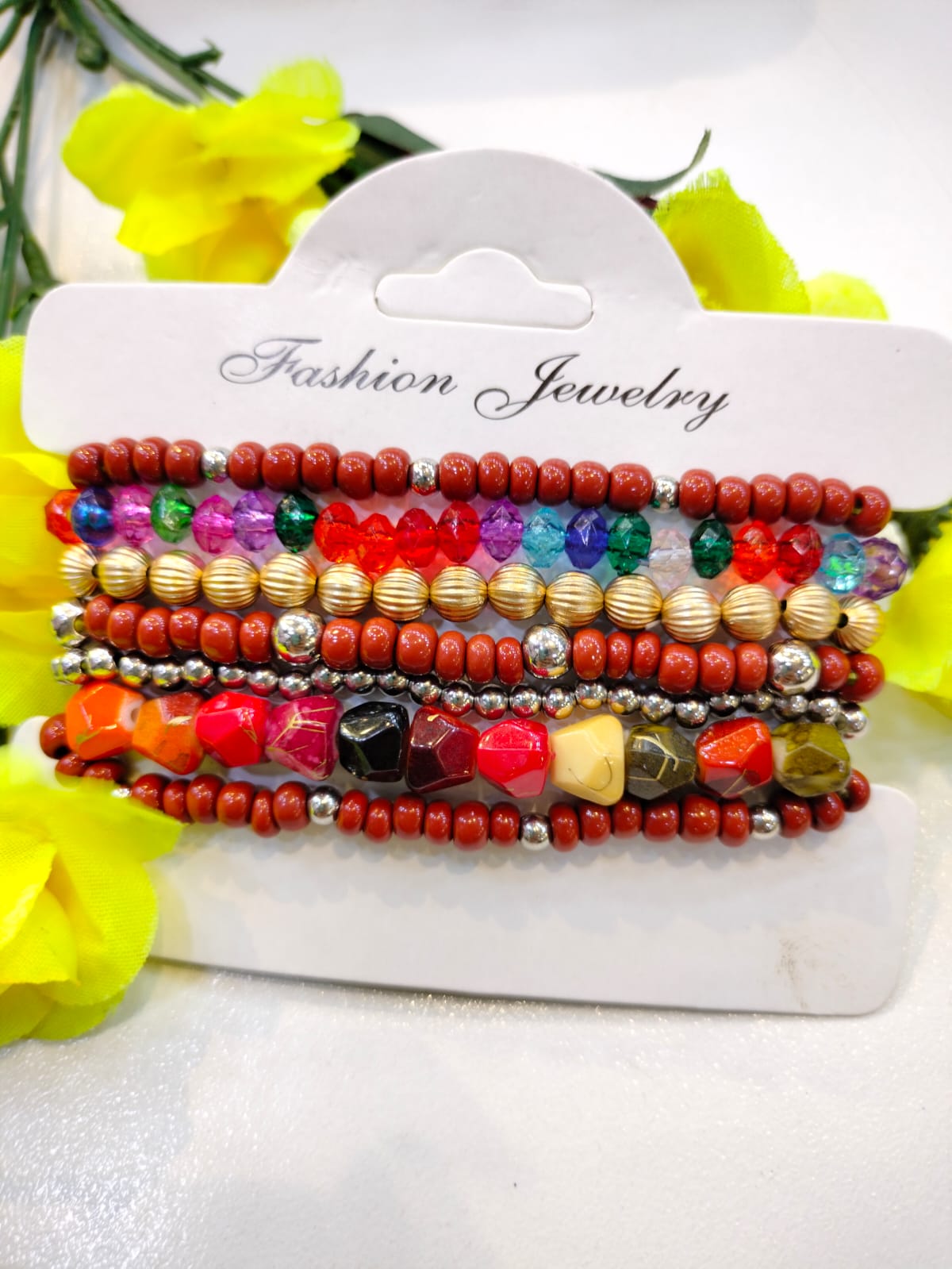 Red Beads Bracelet