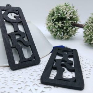 Trendy Newest Girl Wooden Earrings
