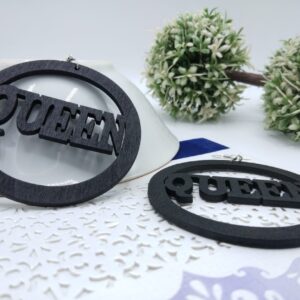 Trendy Newest Queen Wooden Earrings