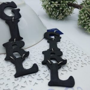 Trendy Newest Girl Wooden Earrings