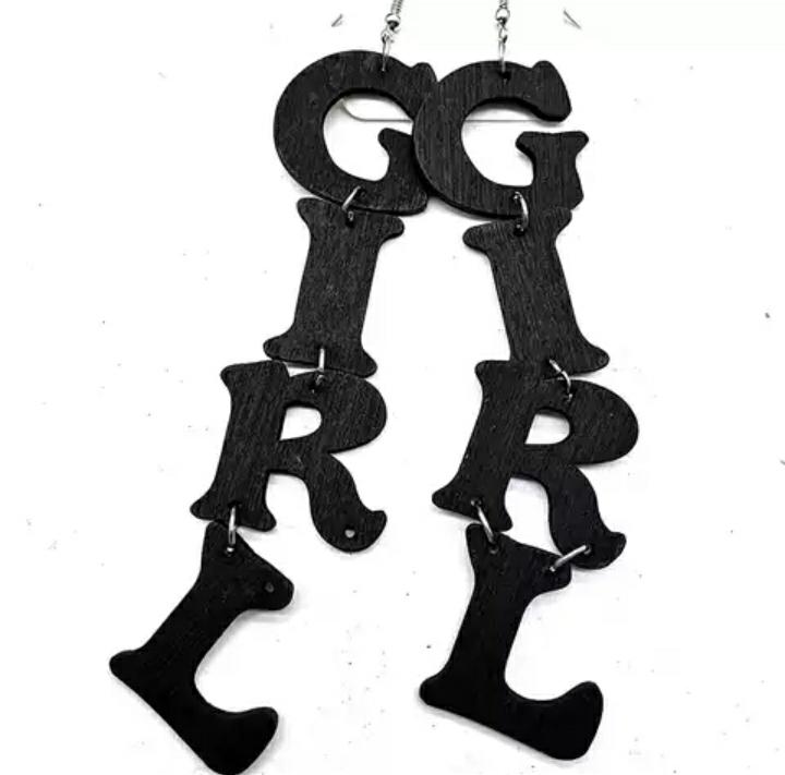 Trendy Newest Girl Wooden Earrings - Image 3