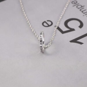 Fashion New Best Friend Forever Ring Pendant Jewelry