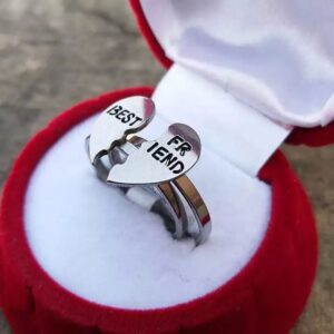 Best Friend Heart RING