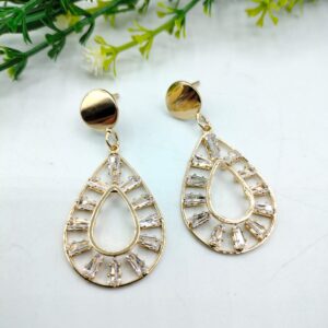 Earrings for Women Golden Drop Earrings Trend Fashion Jewelry