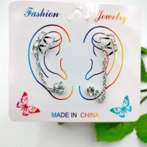 Silver Earrings Jewelry for Girls and Women