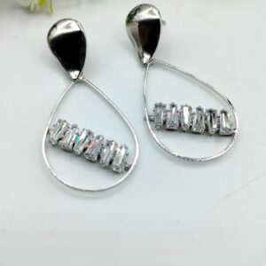 Earrings for Women Silver Drop Earrings Trend Fashion Jewelry