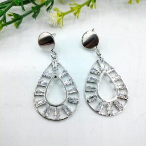 Earrings for Women Silver Drop Earrings Trend Fashion Jewelry