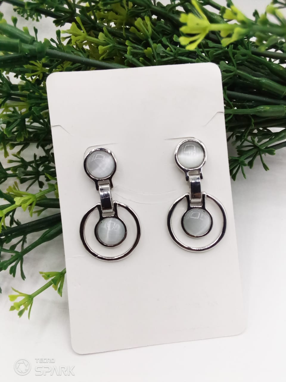 Earrings for Women Silver Pearl Drop Earrings Trend Fashion Jewelry