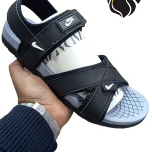 Black kito Stripe Sandal