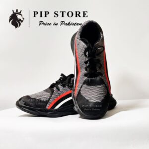 Running Shoes Red Stripe