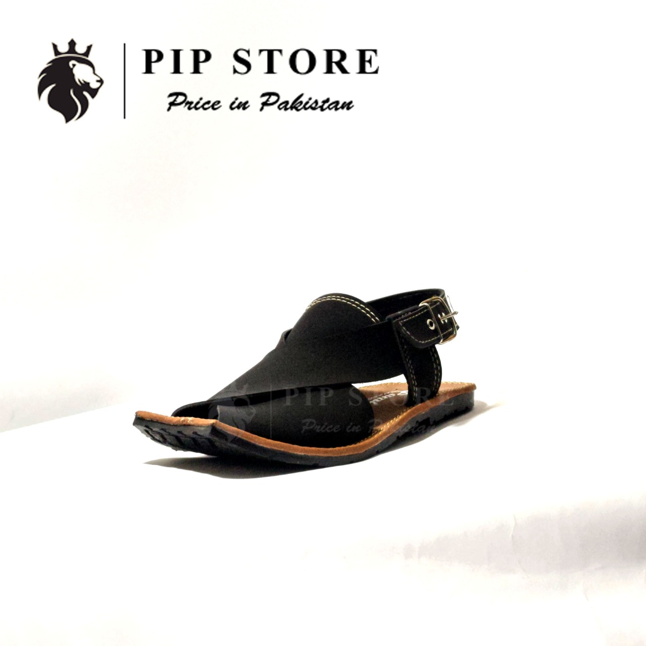 Men Peshawari Sandal Black