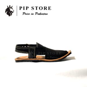 Men Peshawari Sandal Black