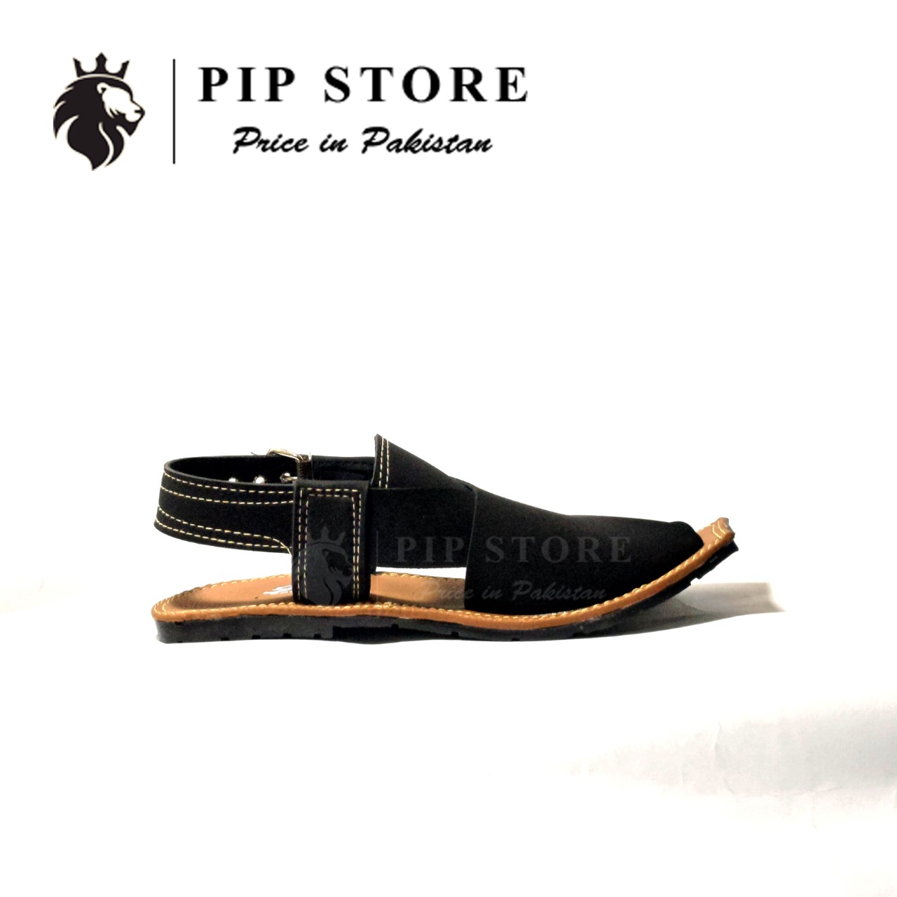 Men Peshawari Sandal Black
