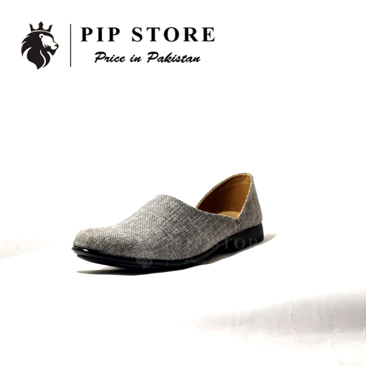 Grey Khusa Style Loafers