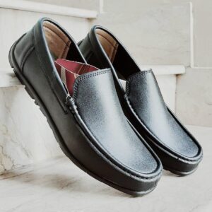 Black Loafer Shoes For Men