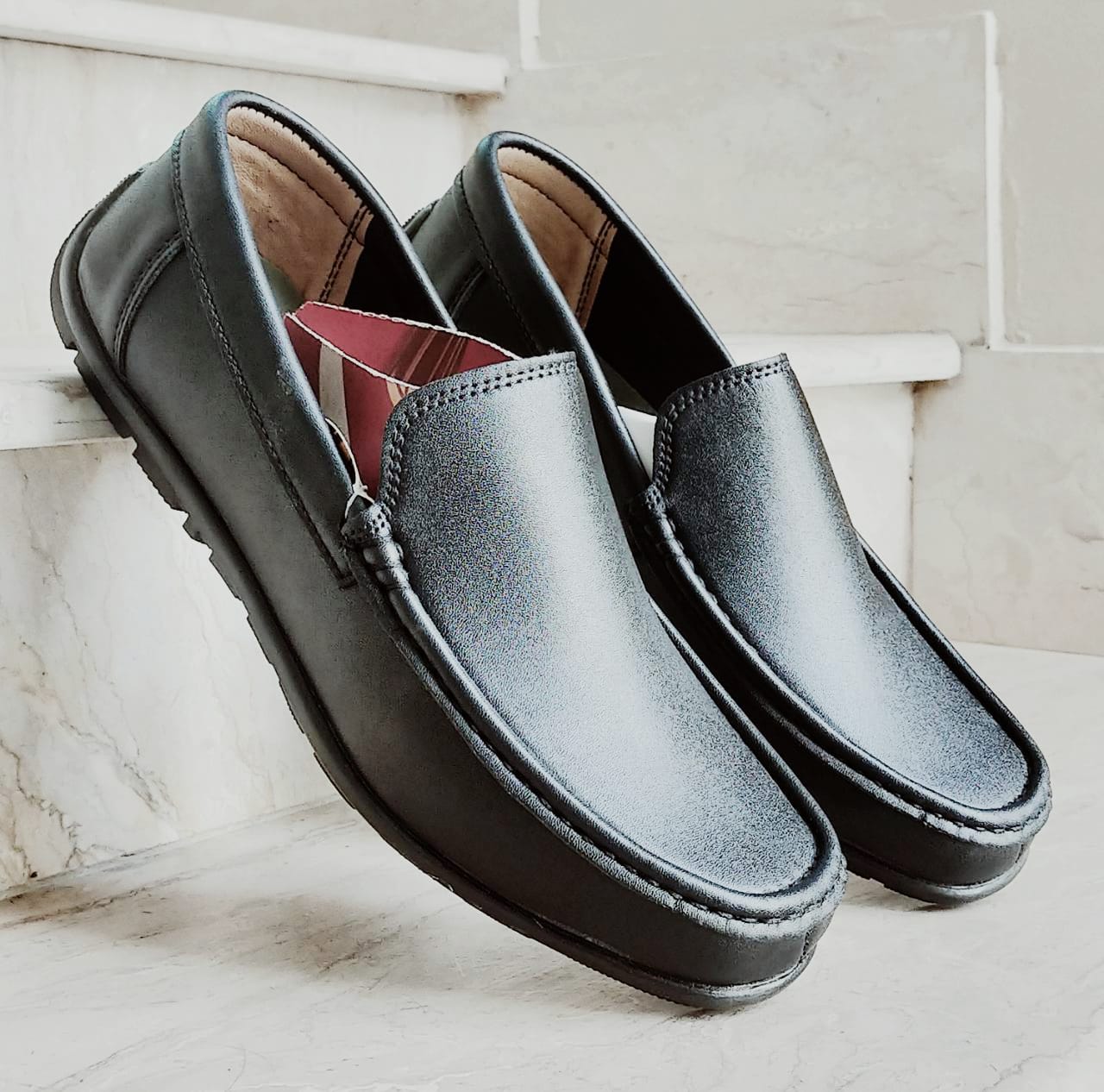 Black Loafer Shoes For Men