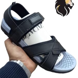 Soft Black Sandals For Men