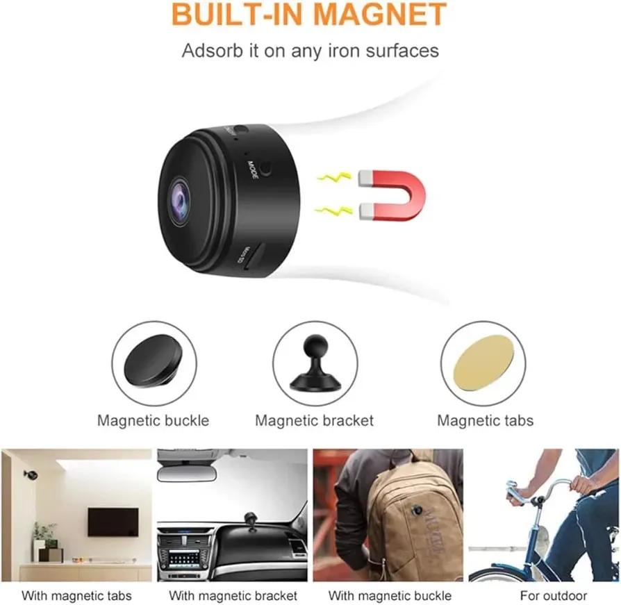 Mini Clear Vision Camera Black Long Range - Image 3