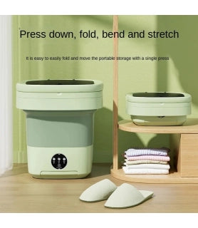 11L Foldable Washing Machine – Lightweight & Compact Mini Washer - Image 3