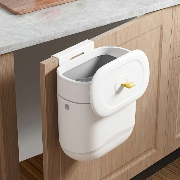 Mini Wall-Mounted Kitchen Trash Bin - Image 6