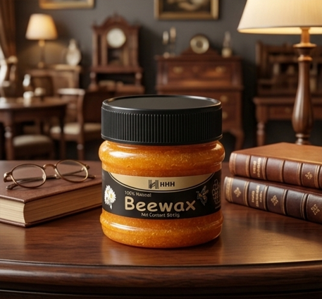 Natural Beeswax Furniture Polish and Wood Seasoning - Image 5