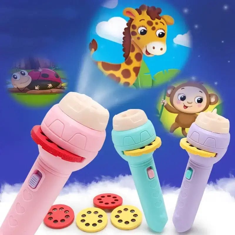 Slide Projector Torch & Children's Flashlight Early Education Toy - Image 2