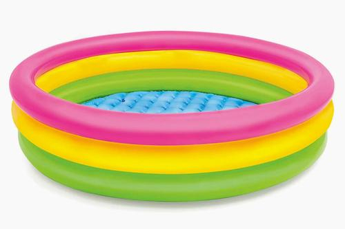 3 Ring kids swimming Pool (34 x 10 Inches Sunset pool) approx 3foot - Image 2