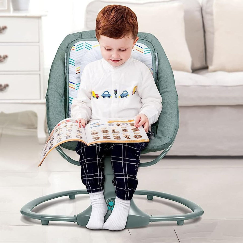 Mastela 3-in-1 Electric Swing and Bassinet - Dark Gray - Image 5