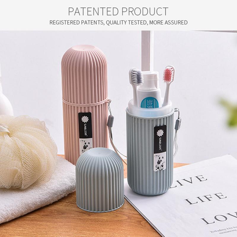 Portable Toothpaste Toothbrush Protect Holder Case for Travel and Camping - Image 3