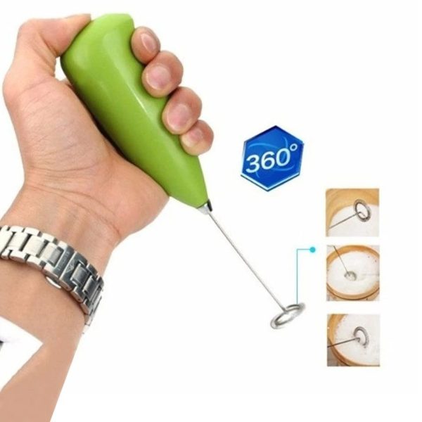 Electric Coffee & Milk Frother Handheld Wand - Image 2