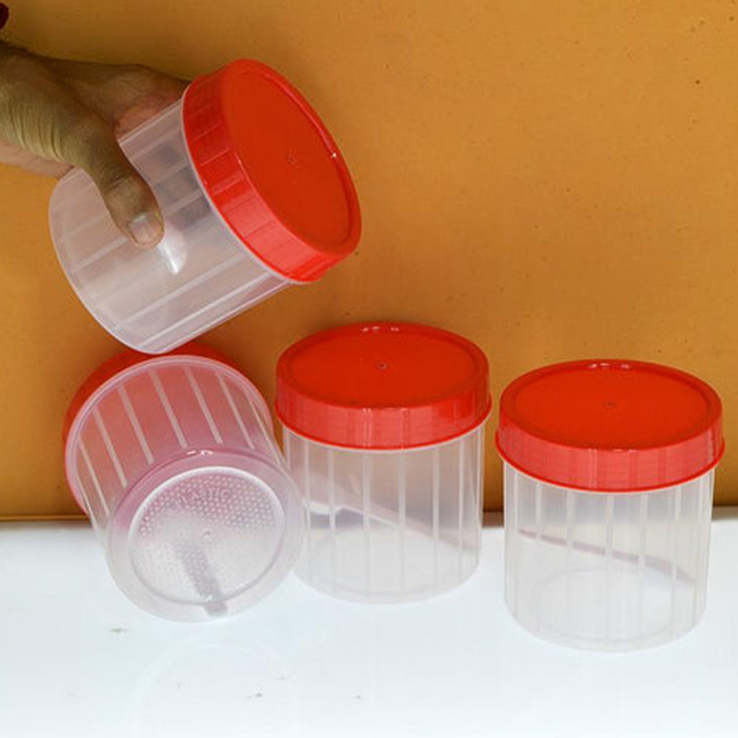 6 Pcs Multipurpose Food Storage Jars for Kitchen Pantry Organization - Image 2