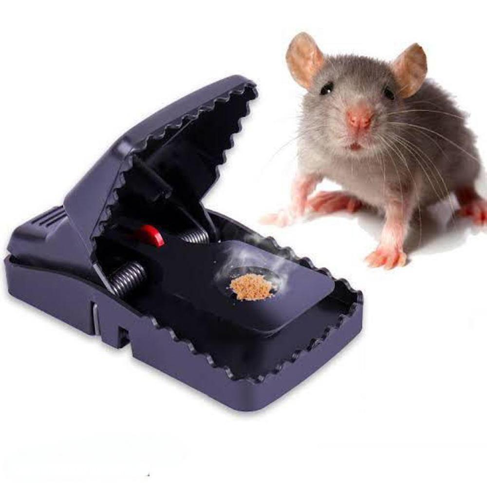 Heavy Duty Mouse Trap Black ABS Plastic 3 Pack - Image 2