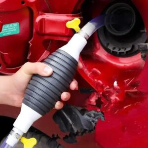Fuel Transfer Pump Black PVC