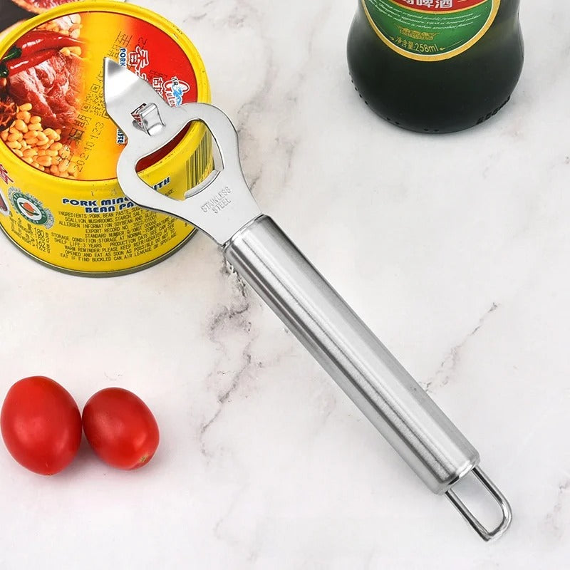 Stainless Steel Multifunctional Bottle & Can Opener