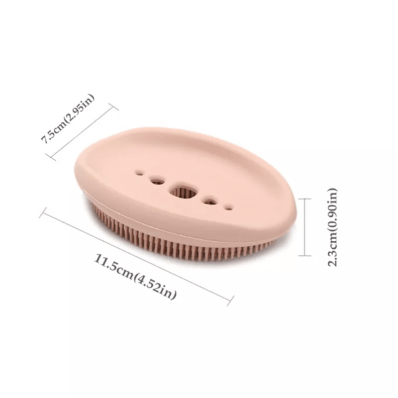 Two-Sided Flexible Silicone Soap Holder and Cleaning Brush Caddy - Image 7