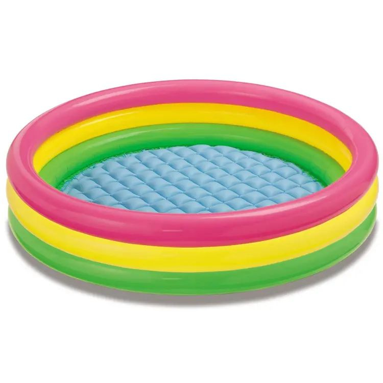 3 Ring kids swimming Pool (34 x 10 Inches Sunset pool) approx 3foot - Image 4