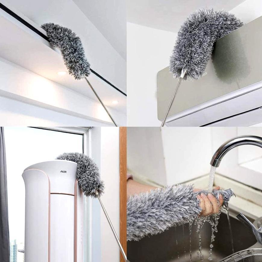 Extendable Microfiber Duster for Windows and Clothes - Image 3