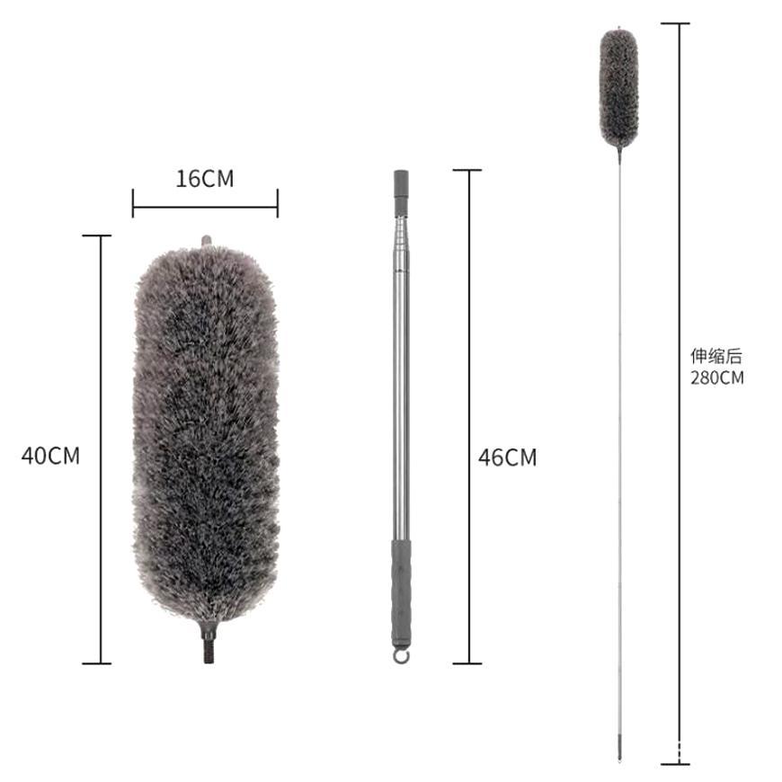 Extendable Microfiber Duster for Windows and Clothes - Image 4