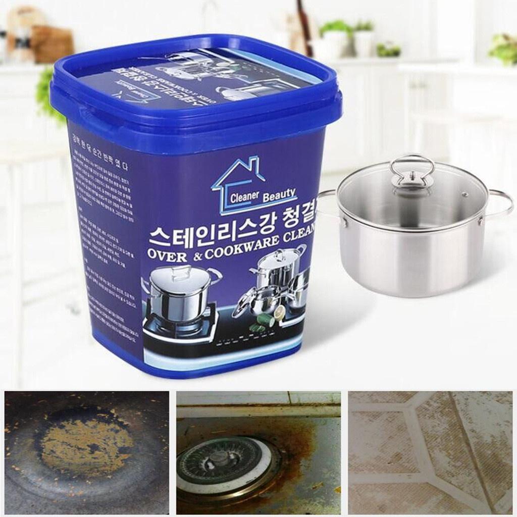 100% Original Imported Stainless Steel Cookware Cleaner & Kitchen Wash Paste - Image 4