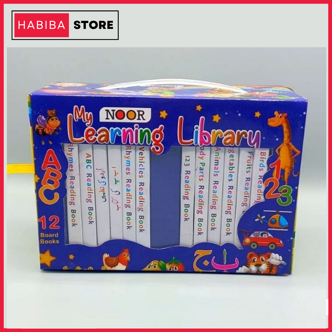 12 in 1 Little Learning Library Books for Montessori First Preschool Baby Early Learning Books - Image 3