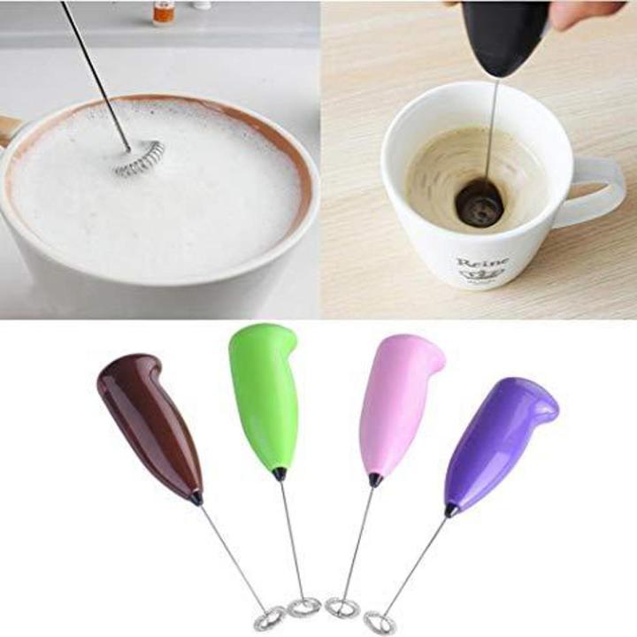 Electric Coffee & Milk Frother Handheld Wand - Image 4