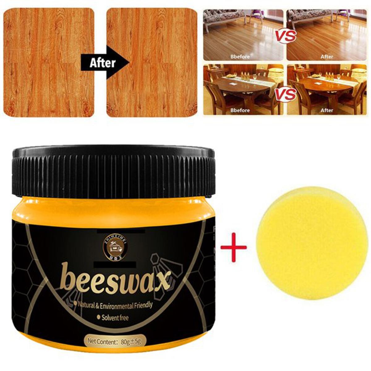 Natural Beeswax Furniture Polish and Wood Seasoning - Image 8