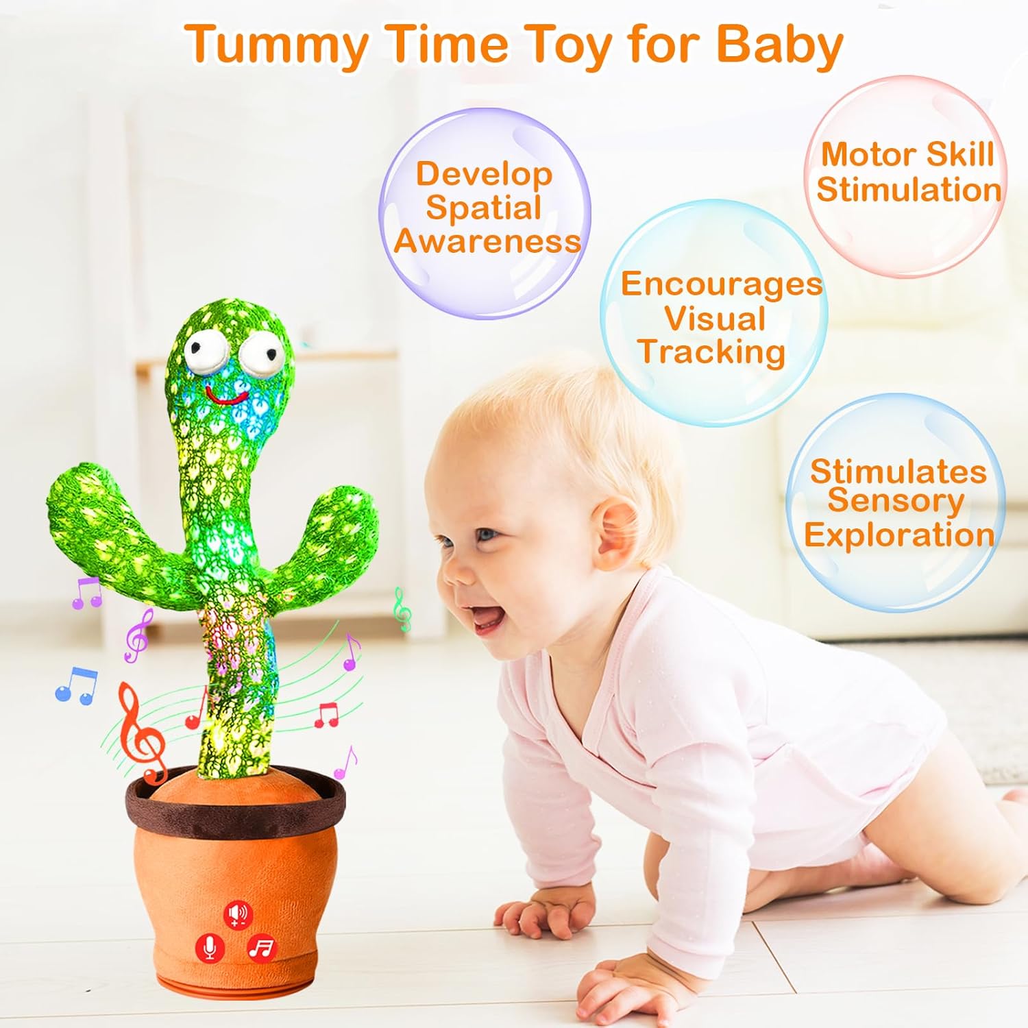 Dancing Talking Cactus Toy Rechargeable - Image 5