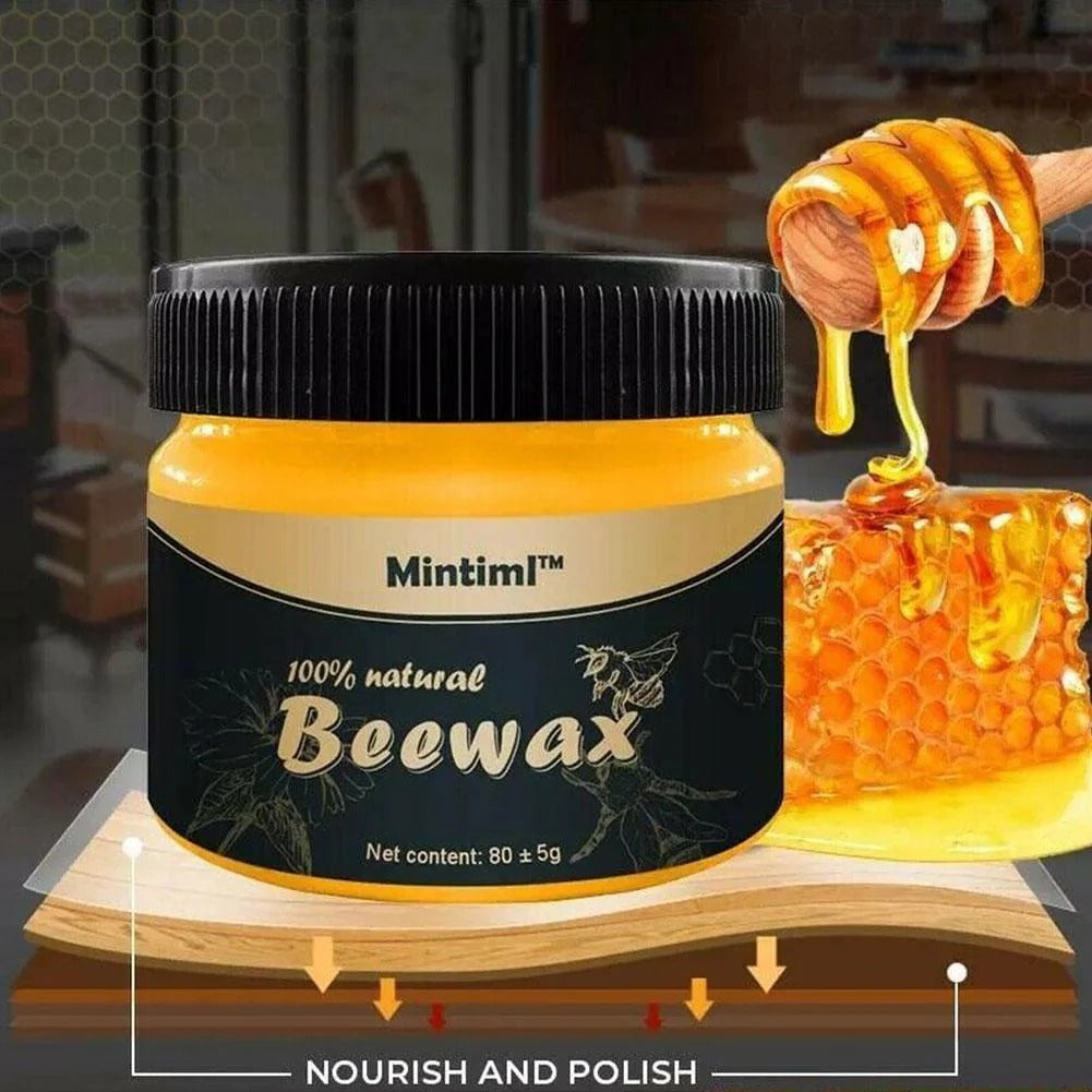 Natural Beeswax Furniture Polish and Wood Seasoning - Image 9
