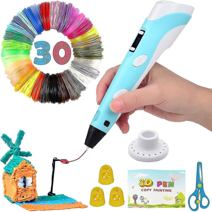 3D Pen for 3D Printing, PCL Drawing Pen, USB Chargeable with Safe PCL Filament